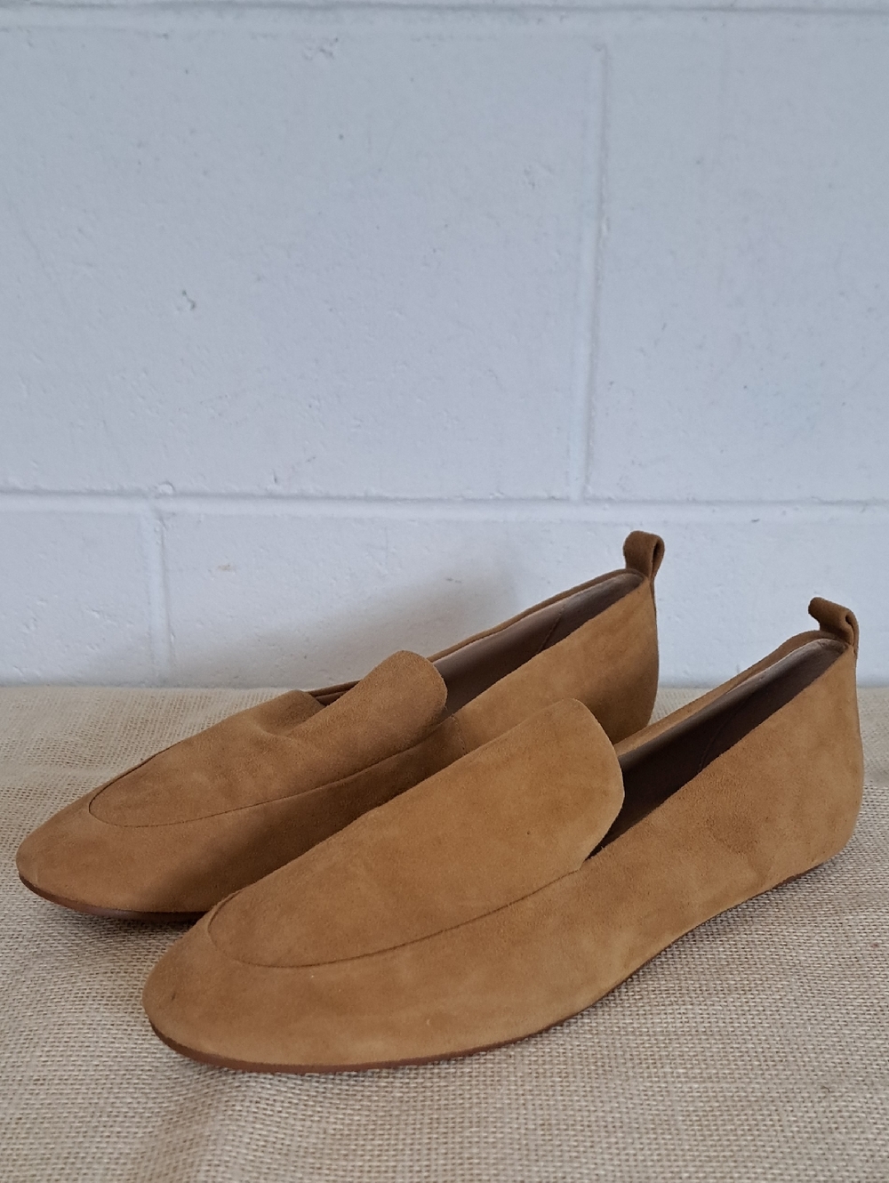 Banana Republic Suede Loafers in Tan Sz8.5